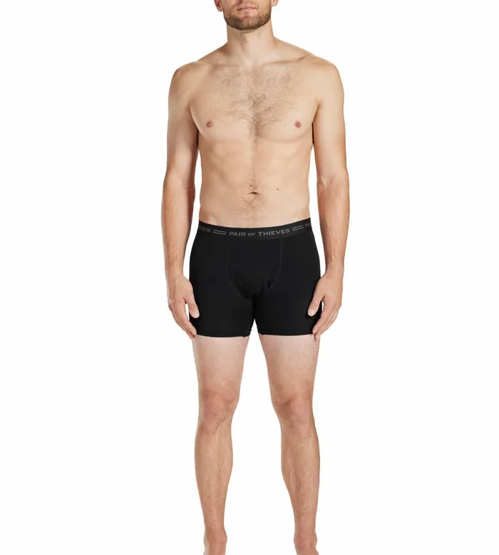 4 Way Stetch Every Day Kit Cotton Stretch Boxer Briefs Black Underwear 3 Pack 1066190001 Men Pair Of Thieves Boxer Briefs