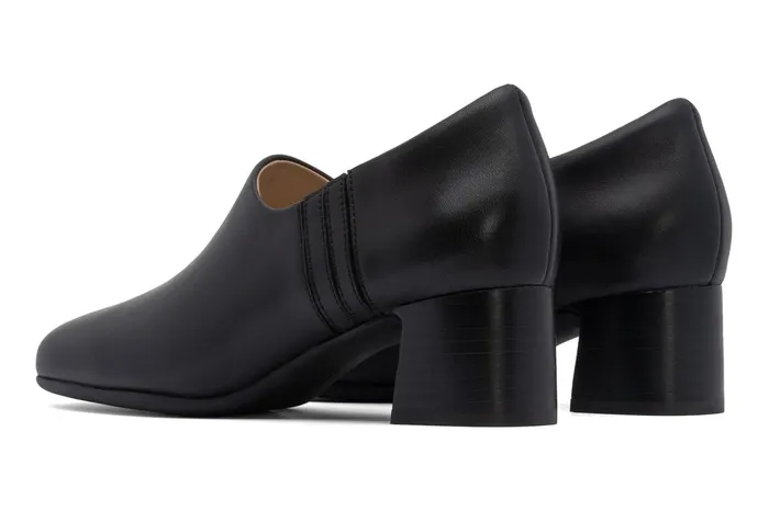 ABEO Footwear Avenue Slip On Black Nappa Women Dress ABEO Footwear Avenue Slip On Black Nappa Women Dress