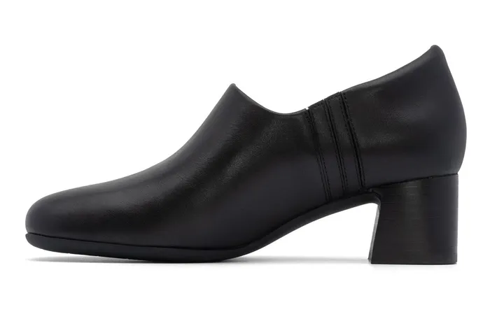 ABEO Footwear Avenue Slip On Black Nappa Women Dress ABEO Footwear Avenue Slip On Black Nappa Women Dress