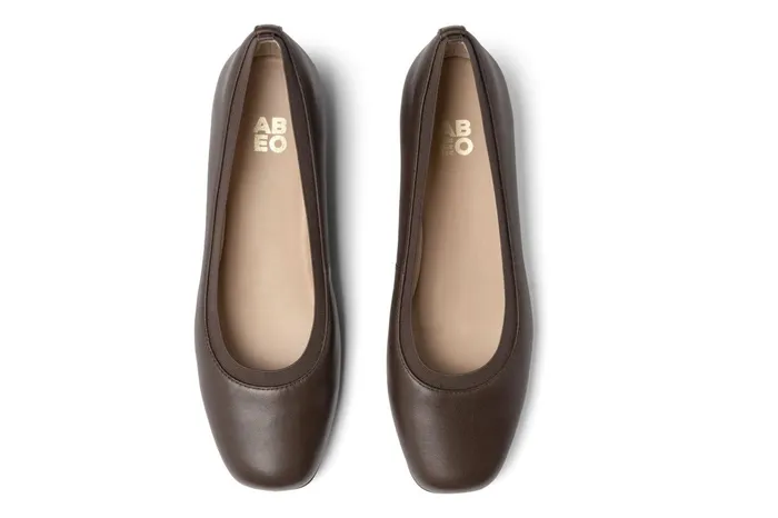 ABEO Footwear Cadence Ballet Dark Brown Women Dress ABEO Footwear Cadence Ballet Dark Brown Women Dress