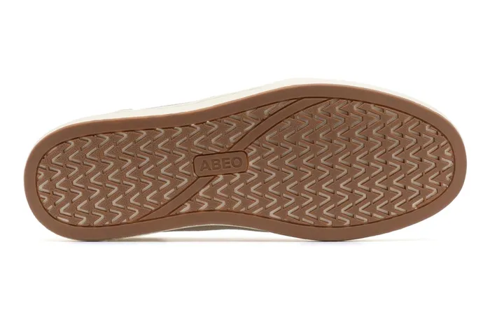 ABEO Footwear Encore Slip On Gold Leather Women Sneakers