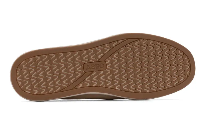 ABEO Footwear Encore Slip On Tan Nubuck Women Sneakers