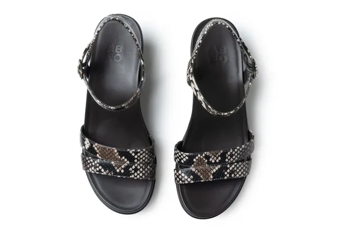 ABEO Footwear Faith Natural Snake Women Dress