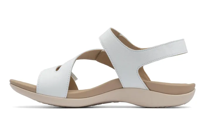 ABEO Footwear Oasis Sandal White Women Sandals