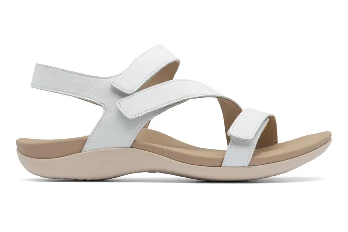 ABEO Footwear Oasis Sandal White Women Sandals