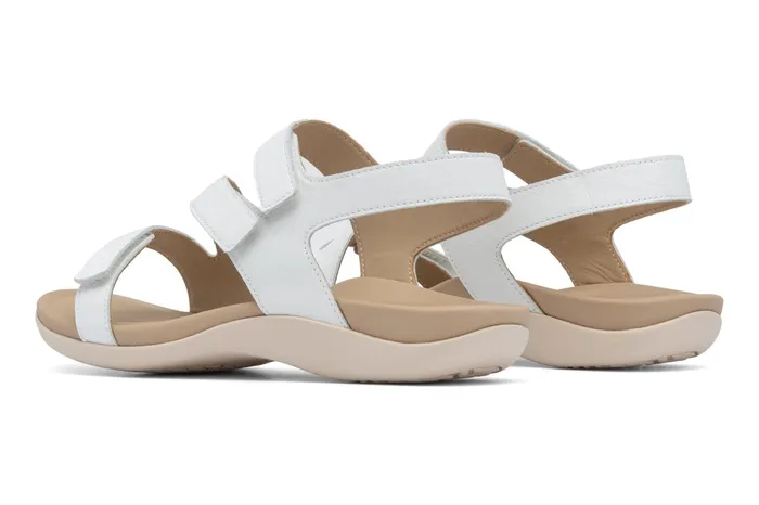 ABEO Footwear Oasis Sandal White Women Sandals