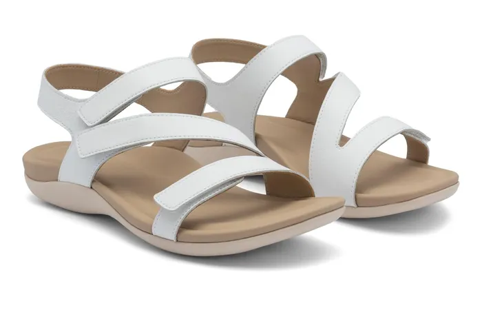 ABEO Footwear Oasis Sandal White Women Sandals