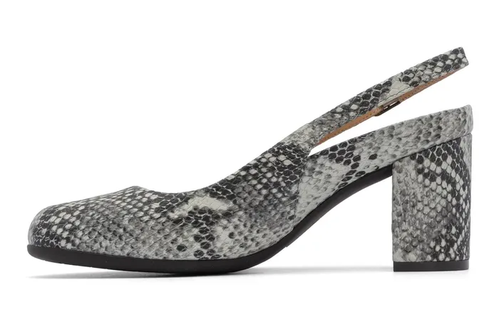 ABEO Footwear Tempo Slingback Snake Print Women Dress