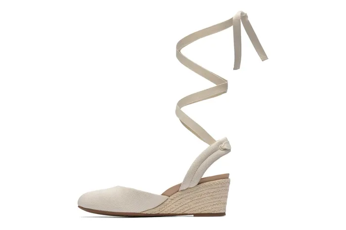 ABEO Footwear Veranda Espadrille Lace Natural Canvas Women Dress ABEO Footwear Veranda Espadrille Lace Natural Canvas Women Dress