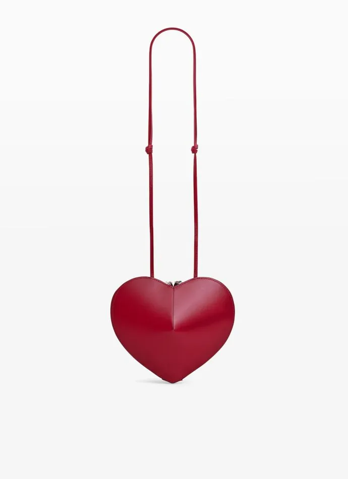 Alaa CrossBody Bags Le Cur Bag In Calfskin Lacquer Red 8211 Women Alaa CrossBody Bags Le Cur Bag In Calfskin Lacquer Red 8211 Women