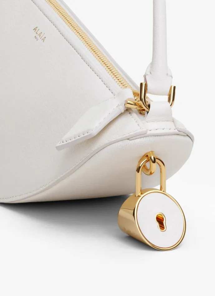 Alaa CrossBody Bags LE DEMICUR BAG IN GOATSKIN Ivory 8211 Women Alaa CrossBody Bags LE DEMICUR BAG IN GOATSKIN Ivory 8211 Women