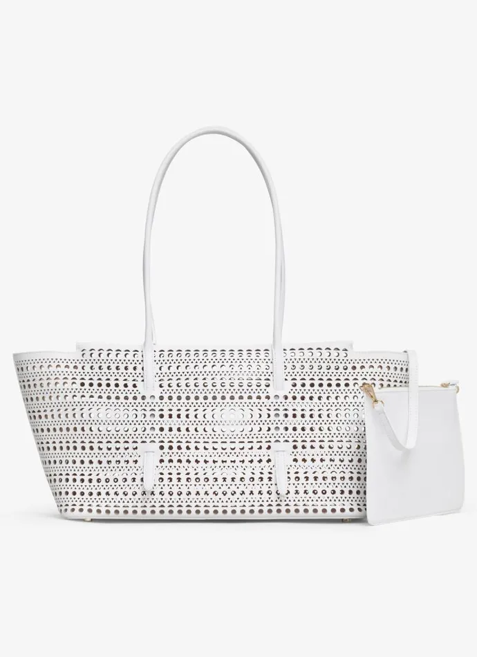 Alaa Le Mina NEO MINA 32 BAG IN VIENNE CALFSKIN White 8211 Women Alaa Le Mina NEO MINA 32 BAG IN VIENNE CALFSKIN White 8211 Women