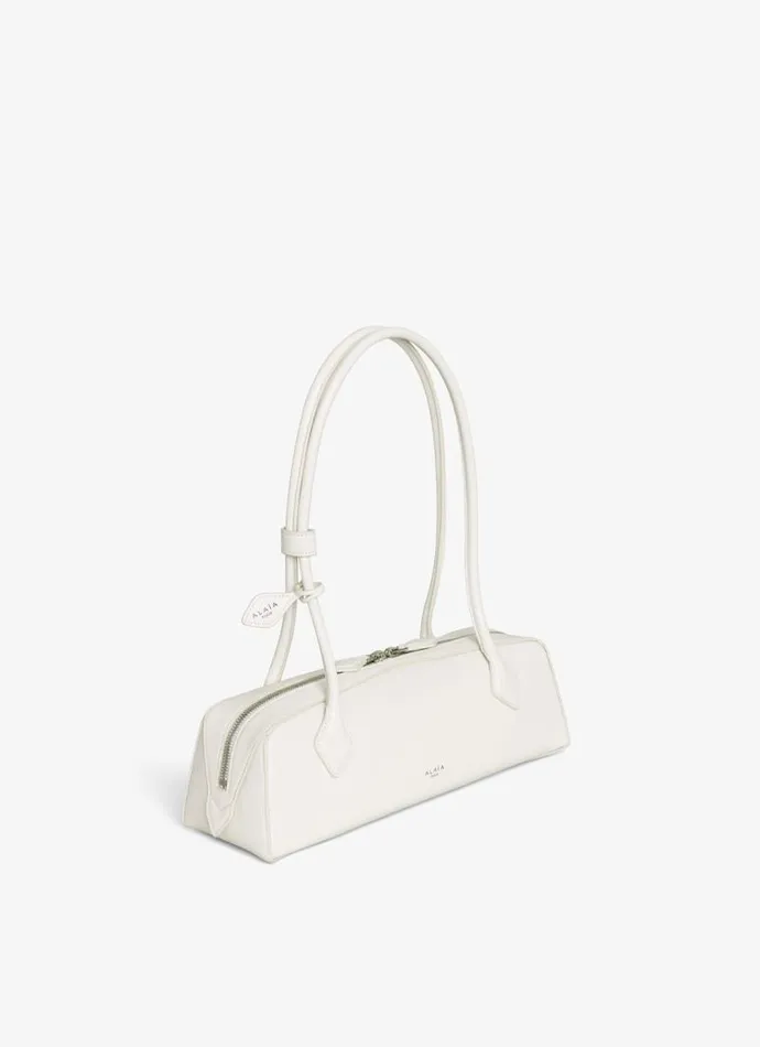 Alaa Le Teckel LE TECKEL MEDIUM BAG IN GOATSKIN Ivory 8211 Women Alaa Le Teckel LE TECKEL MEDIUM BAG IN GOATSKIN Ivory 8211 Women