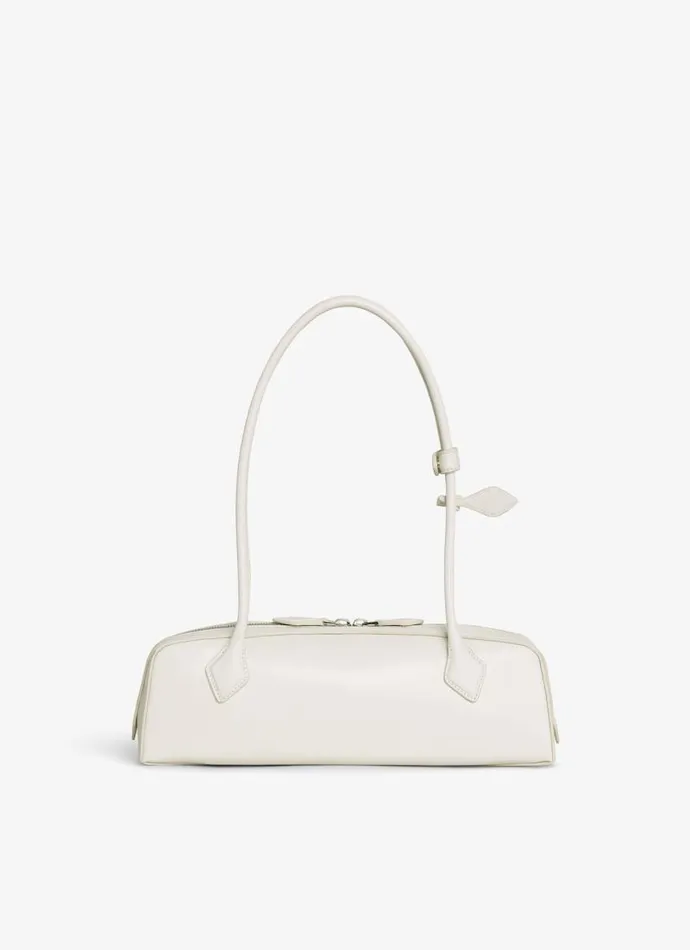 Alaa Le Teckel LE TECKEL MEDIUM BAG IN GOATSKIN Ivory 8211 Women Alaa Le Teckel LE TECKEL MEDIUM BAG IN GOATSKIN Ivory 8211 Women