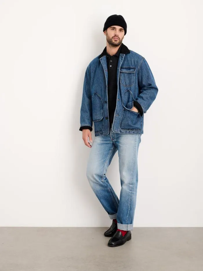 Alex Mill Jackets Coats Frontier Jacket In Vintage Wash Denim 8211 Men