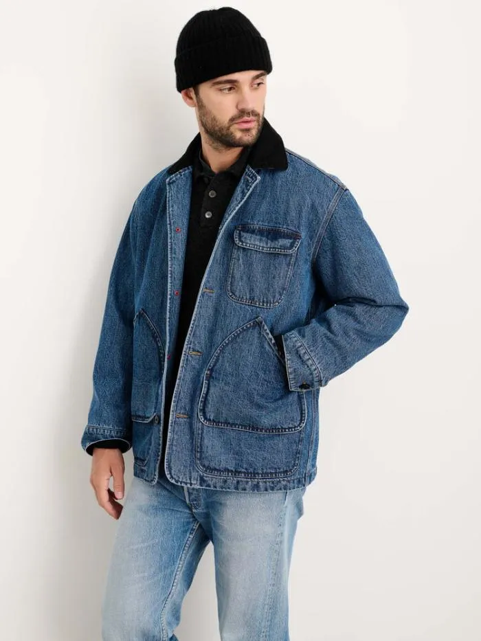 Alex Mill Jackets Coats Frontier Jacket In Vintage Wash Denim 8211 Men