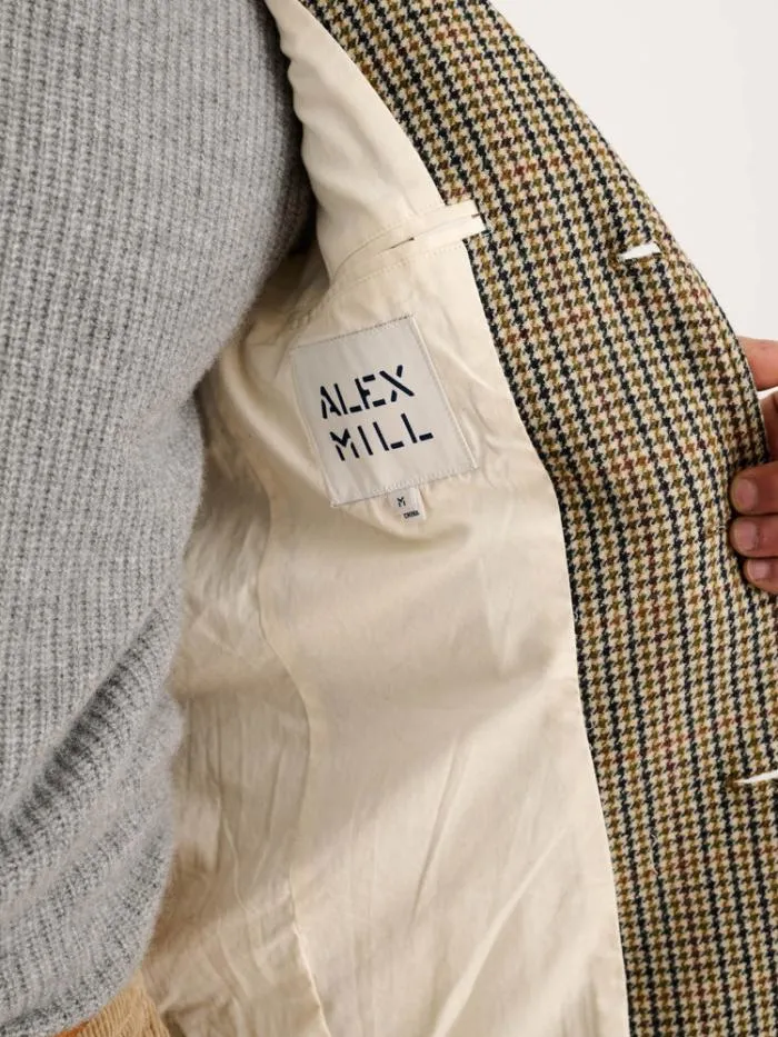 Alex Mill Jackets Coats Mill Blazer In Houndstooth Tweed 8211 Men