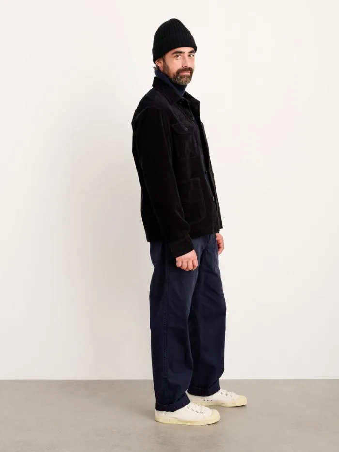 Alex Mill Jackets Coats Work Jacket In Wide Wale Corduroy Black 8211 Men