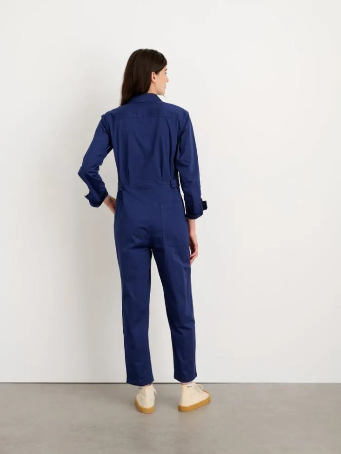 Alex Mill Jumpsuits Standard Jumpsuit In Cotton Twill Dark Navy 8211 Women
