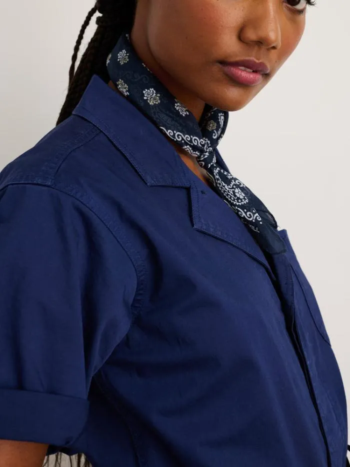Alex Mill Jumpsuits Standard Short Sleeve Jumpsuit Dark Navy 8211 Women