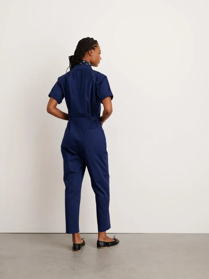Alex Mill Jumpsuits Standard Short Sleeve Jumpsuit Dark Navy 8211 Women