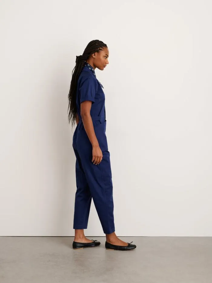Alex Mill Jumpsuits Standard Short Sleeve Jumpsuit Dark Navy 8211 Women