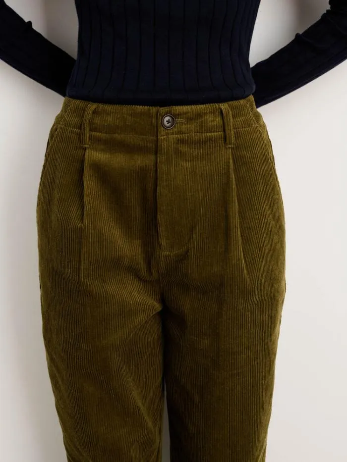 Alex Mill Pants Boy Pant In Corduroy Dark Olive 8211 Women