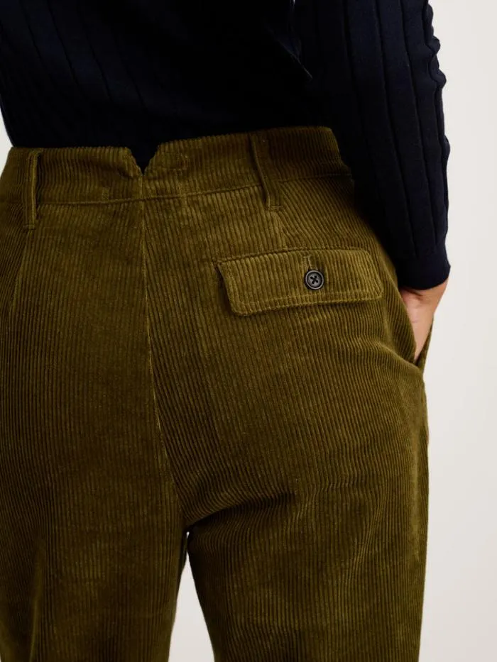 Alex Mill Pants Boy Pant In Corduroy Dark Olive 8211 Women