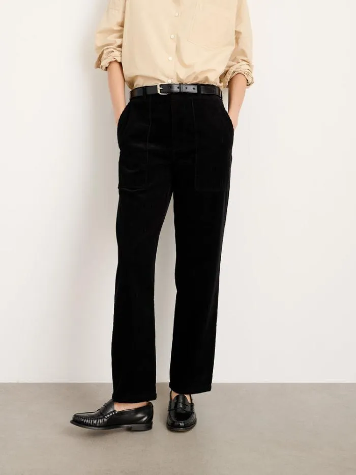 Alex Mill Pants Neil Straight Leg Pant In Corduroy Black 8211 Women