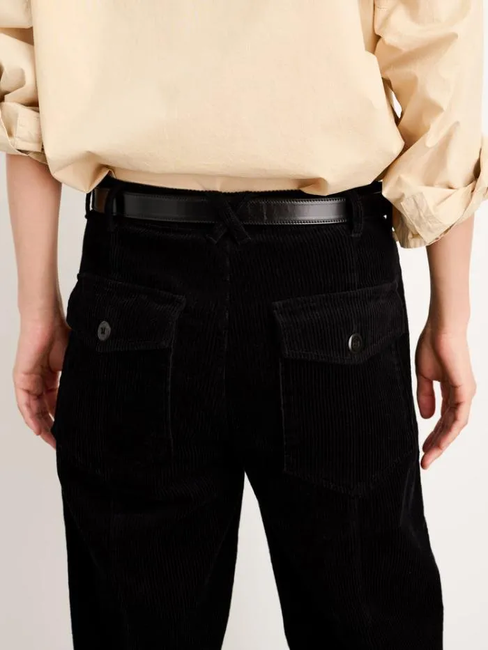 Alex Mill Pants Neil Straight Leg Pant In Corduroy Black 8211 Women