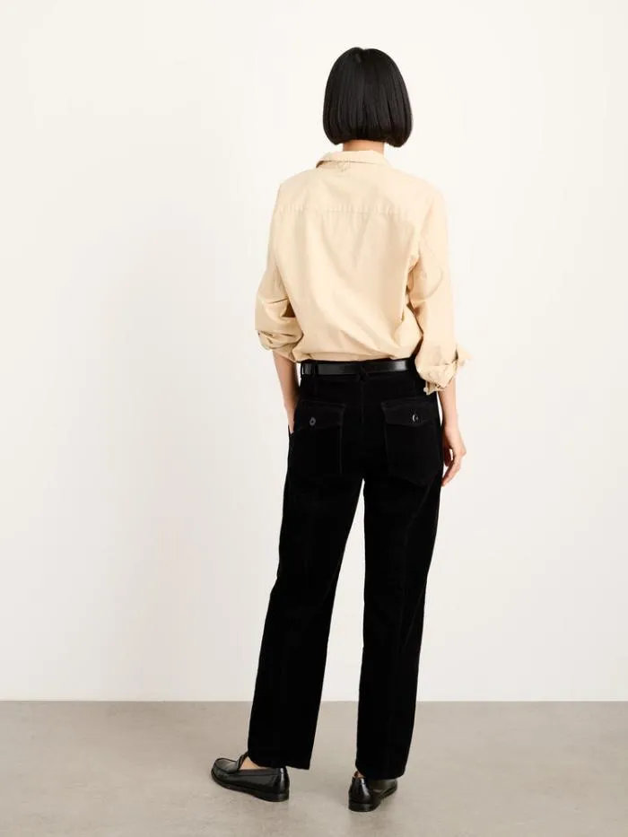Alex Mill Pants Neil Straight Leg Pant In Corduroy Black 8211 Women
