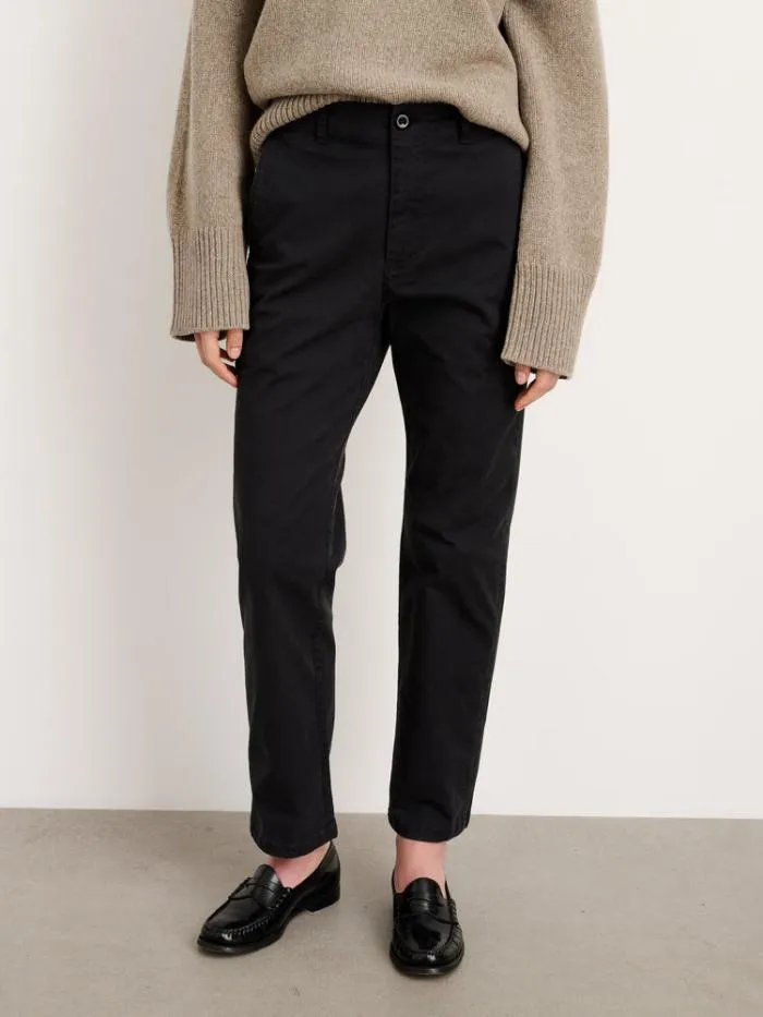 Alex Mill Pants Nellie Straight Leg Pant In Chino Washed Black 8211 Women