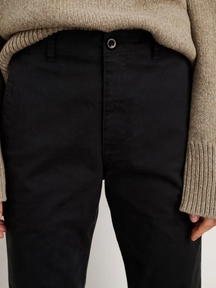 Alex Mill Pants Nellie Straight Leg Pant In Chino Washed Black 8211 Women