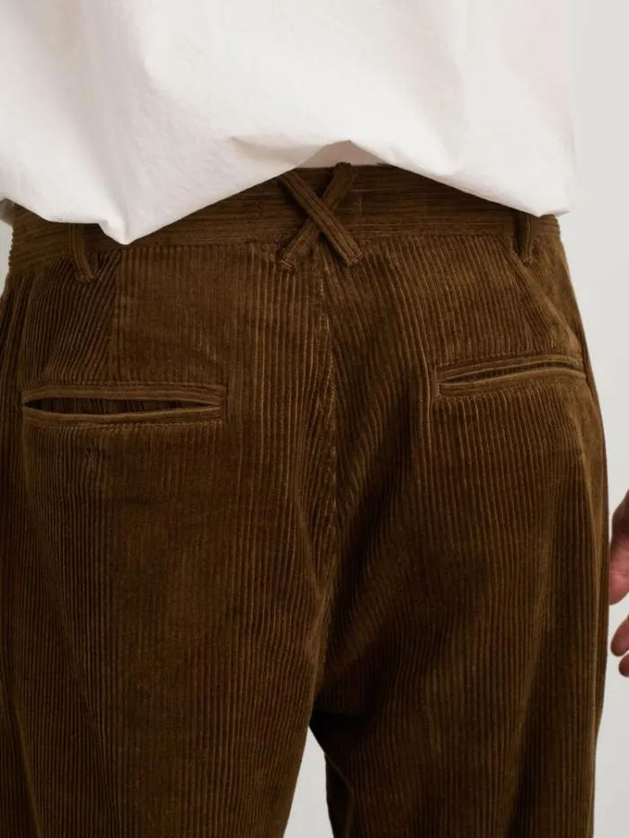 Alex Mill Pants Standard Pleated Pant In Corduroy Saddle 8211 Men
