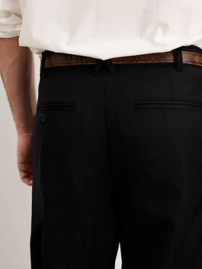 Alex Mill Pants Standard Pleated Pant In Italian Wool Gabardine 8211 Men