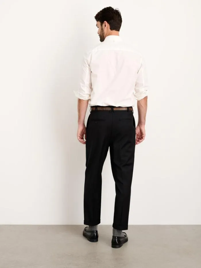 Alex Mill Pants Standard Pleated Pant In Italian Wool Gabardine 8211 Men