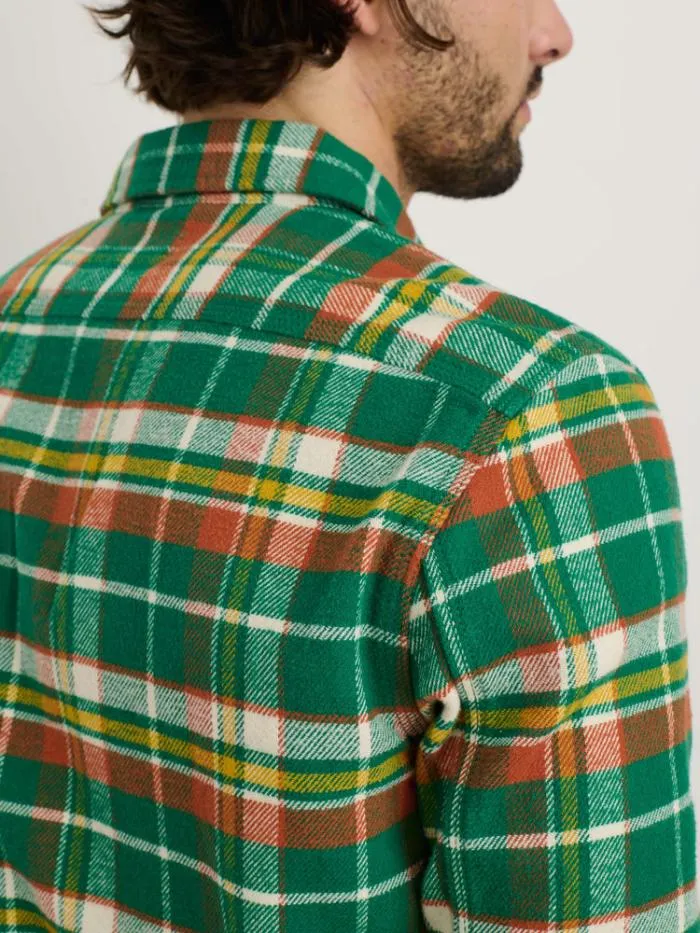 Alex Mill Shirts Chore Shirt In Green Plaid Flannel 8211 Men