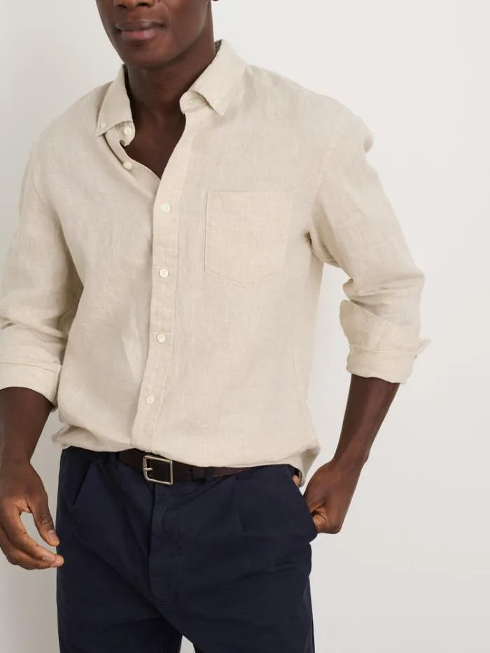 Alex Mill Shirts Mill Shirt In Flax Linen 8211 Men