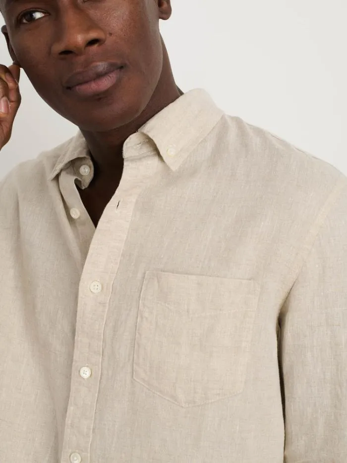 Alex Mill Shirts Mill Shirt In Flax Linen 8211 Men