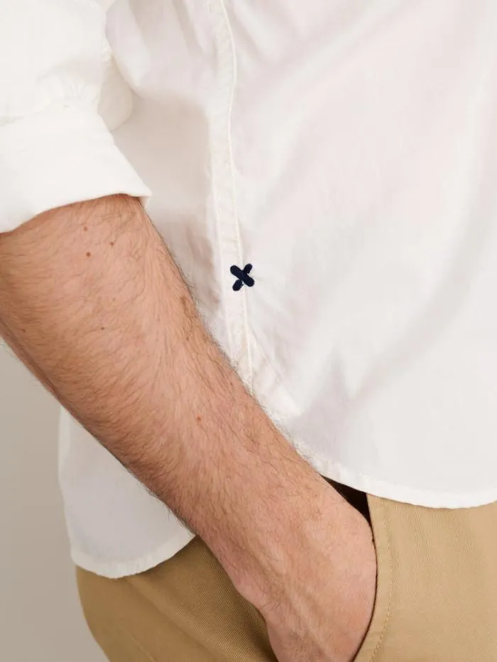 Alex Mill Shirts Popover Shirt In Cotton Twill White 8211 Men