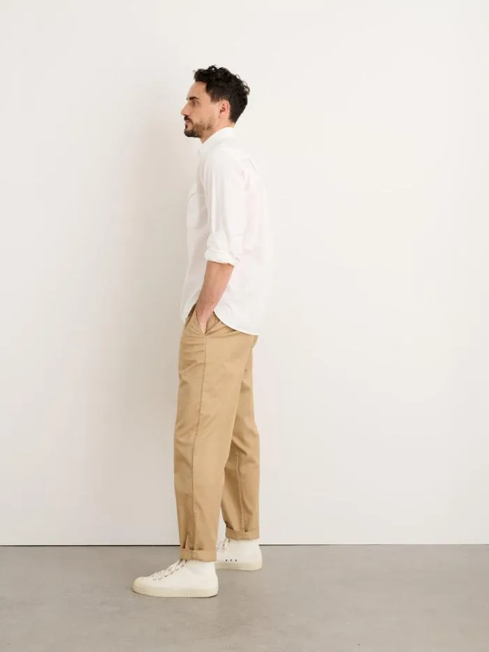 Alex Mill Shirts Popover Shirt In Cotton Twill White 8211 Men