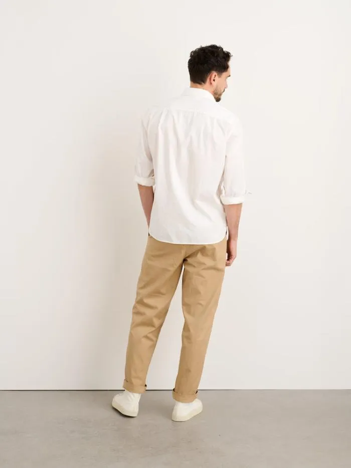 Alex Mill Shirts Popover Shirt In Cotton Twill White 8211 Men