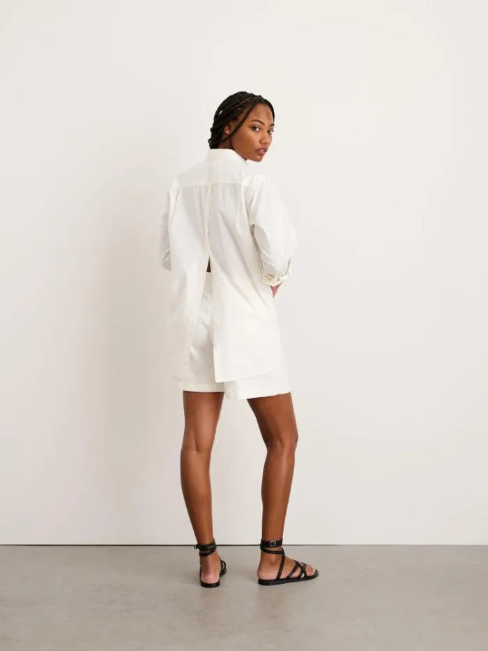 Alex Mill Shirts Tops DoubleButton Shirt In Paper Poplin 8211 Women
