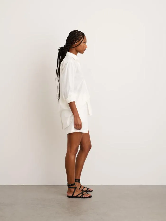 Alex Mill Shirts Tops DoubleButton Shirt In Paper Poplin 8211 Women