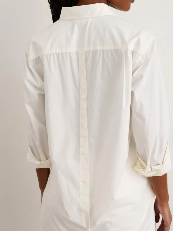 Alex Mill Shirts Tops DoubleButton Shirt In Paper Poplin 8211 Women