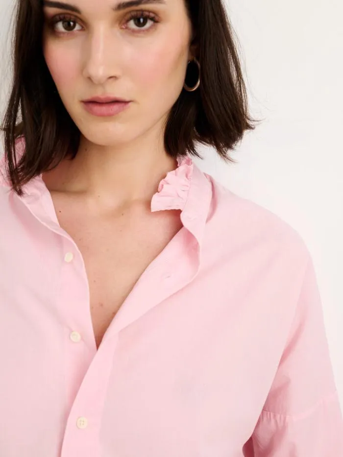 Alex Mill Shirts Tops Easy Ruffle Shirt In Cotton 8211 Women