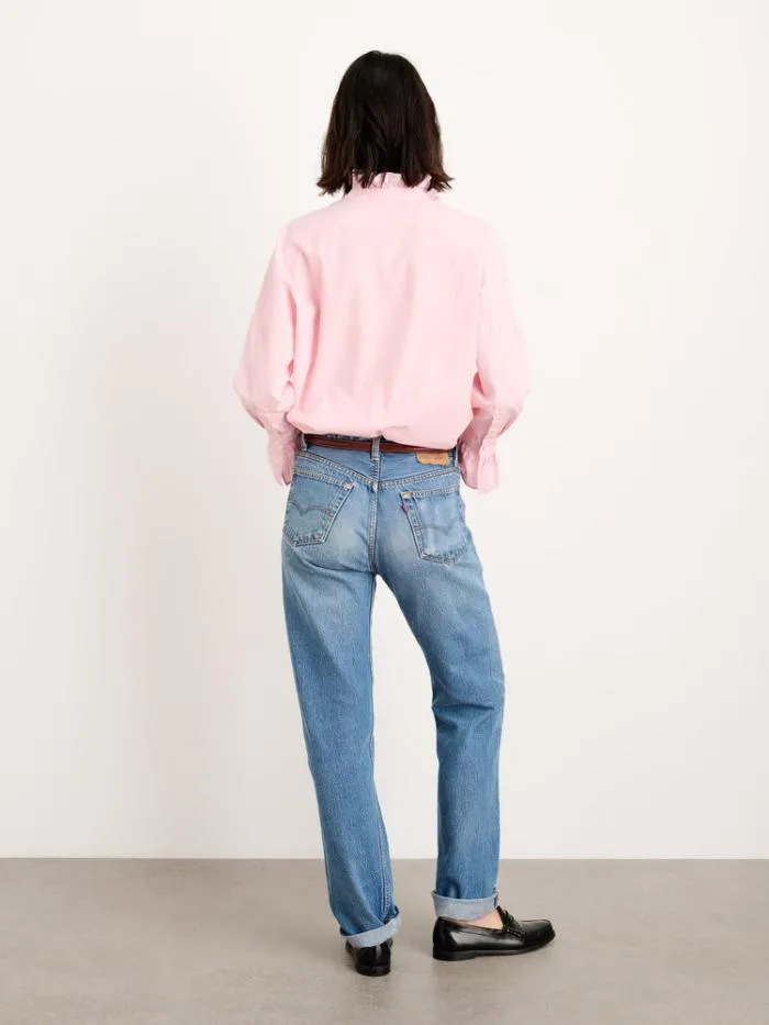 Alex Mill Shirts Tops Easy Ruffle Shirt In Cotton 8211 Women