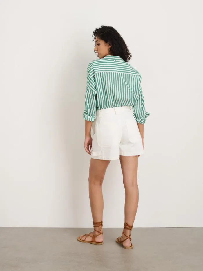 Alex Mill Shorts Phoebe Shorts In Recycled Denim White 8211 Women