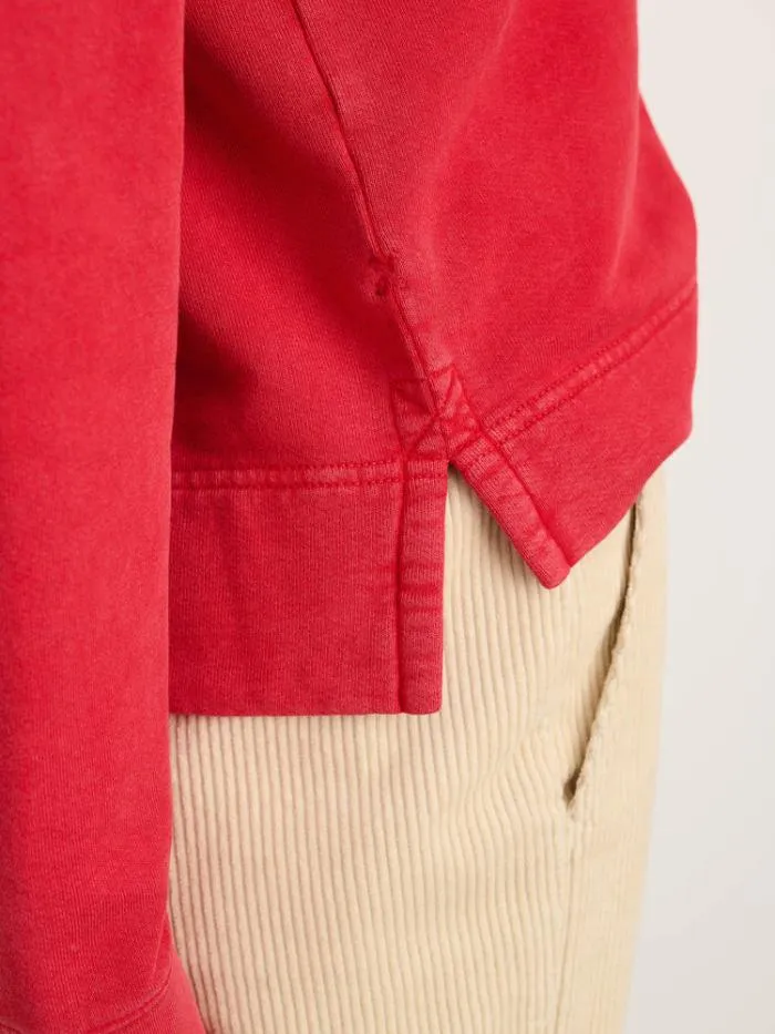 Alex Mill Sweaters Frankie Sweatshirt In Vintage Wash Cardinal 8211 Women Alex Mill Sweaters Frankie Sweatshirt In Vintage Wash Cardinal 8211 Women