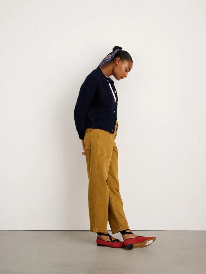 Alex Mill Sweaters Nico Cardigan In Cotton Dark Navy 8211 Women